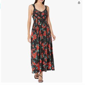 Free People Lovers Heart Midi Dress S/P NWT